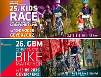 Greifensteinbike-Marathon mit KidsRace und DJ Party vom 11.-13.09.2026