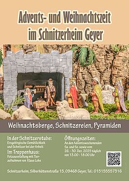 Weihnachtsausstellung im Schnitzerheim vom 29.11.-30.12.2025