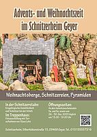 Weihnachtsausstellung im Schnitzerheim vom 29.11.-30.12.2025