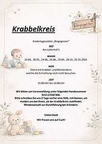 Angebot Krabbelkreis 2026