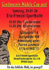 Greifenstein-Mädels-Cup am 24.01.26 in der Eric-Frenzel-SH