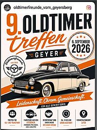 9. Oldtimertreffen am Geyersberg am 6.9.26