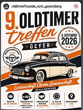 9. Oldtimertreffen am Geyersberg am 6.9.26