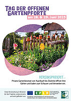 Tag der offenen Gartenpforte am 28./29.06.25; Anmeldung bis 30.05.