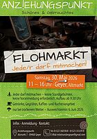 Flohmarkt am 30.05. ab 10 Uhr auf dem Altmarkt