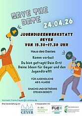 Jugend-Ideenwerkstatt am 24.04.26 von 15.30-17.30 Uhr
