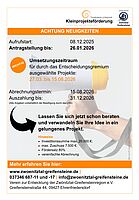 Aufruf zur Kleinprojektförderung 2026