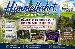 Männertag an der Schanzenbaude ab 9 Uhr
