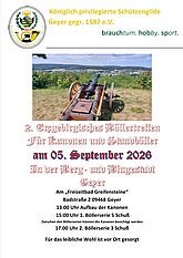 Böllertreffen am 05.09.2026 ab 13 Uhr