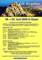 Programm zum Bingefest 20.-22.06.25