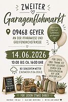 Garagenflohmarkt am 14.06.26 10-16 Uhr