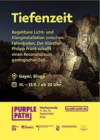 PurplePath-Wochenende - Tiefenzeit in der Binge Geyer am 11./12./13.09. von 20-0 Uhr